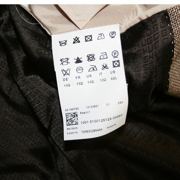 Boss Hugo Boss Linen Blazer 42L - Picture 7 of 8